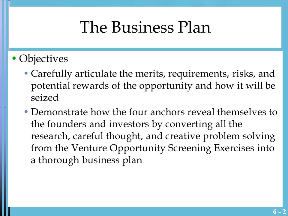 business objectives pdf
